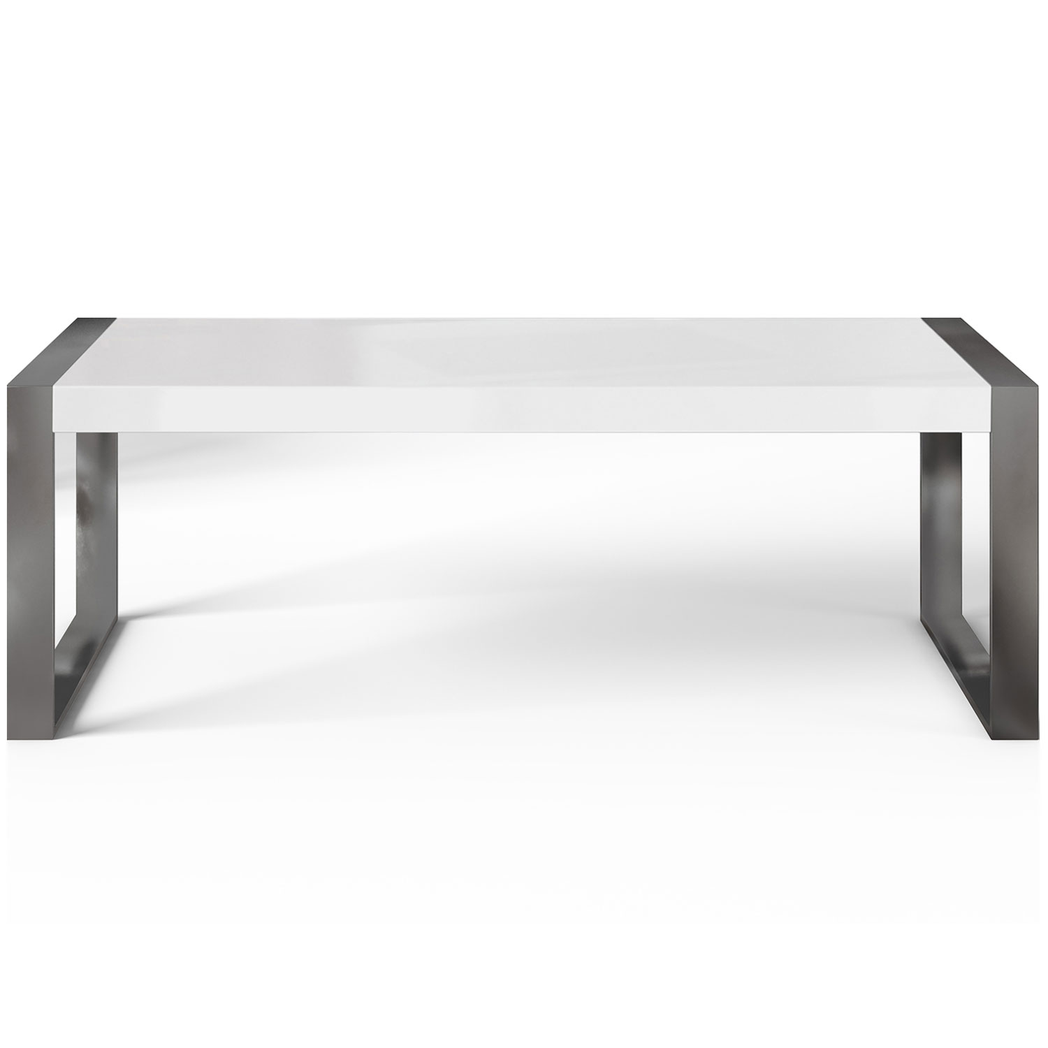 B Modern Bm 540 Wht S Savant 90 Dining Table In Matte White