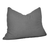 Slumber Nest Beanbag in Ash Grey Faux Linen