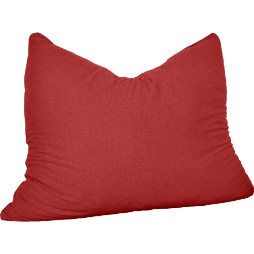 Slumber Nest Beanbag in Berry Red Faux Linen