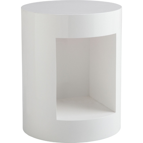 Beacon End Table in White