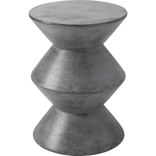 Union End Table in Anthracite Grey Polished & Sealed Concrete