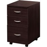 Marlow File Cabinet w/ 3 Drawer in Espresso