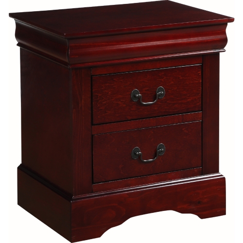 Louis Philippe III Nightstand in Cherry