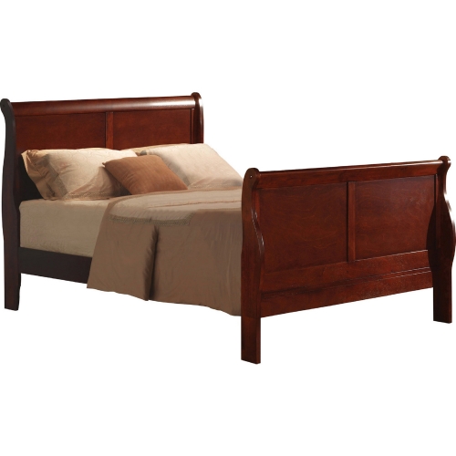 Louis Philippe III Twin Bed in Cherry