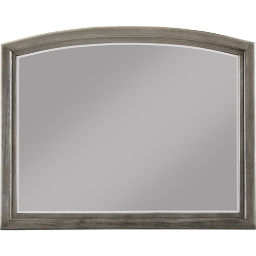 Kiran Mirror in Gray Wood