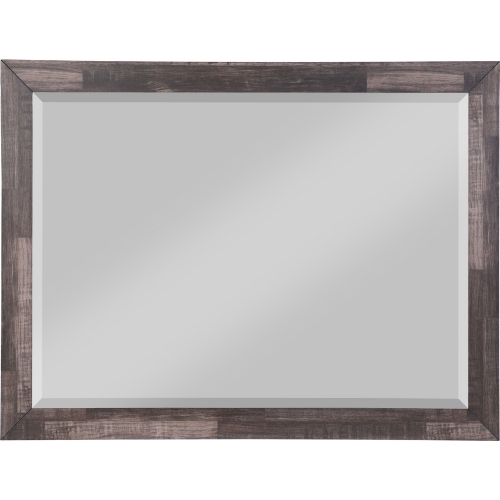 Juniper Mirror in Dark Oak Finish Wood