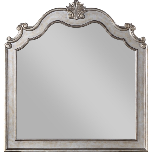 Esteban Mirror in Antique Champagne