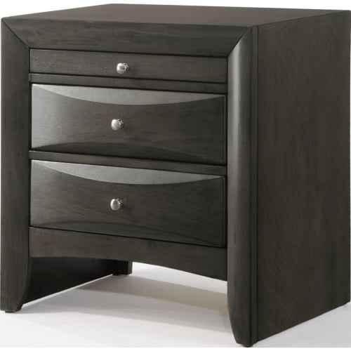 Ireland Nightstand in Gray Oak