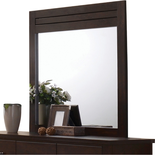 Panang Mirror in Mahogany