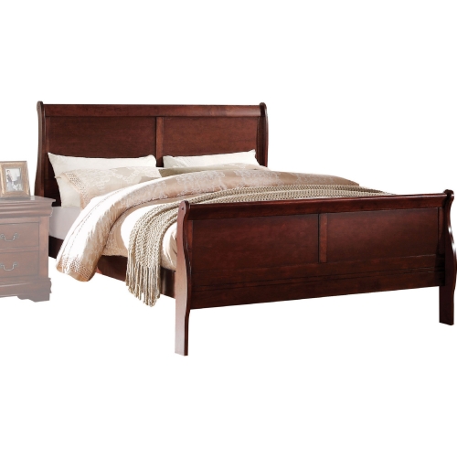 Louis Philippe Queen Bed in Cherry