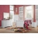 Louis Philippe III Twin Bed in White