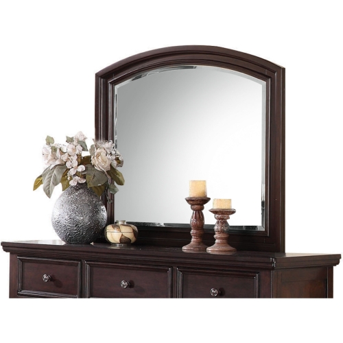 Grayson Mirror in Dark Walnut