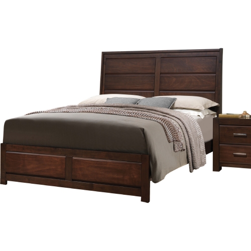 Oberreit King Bed in Walnut