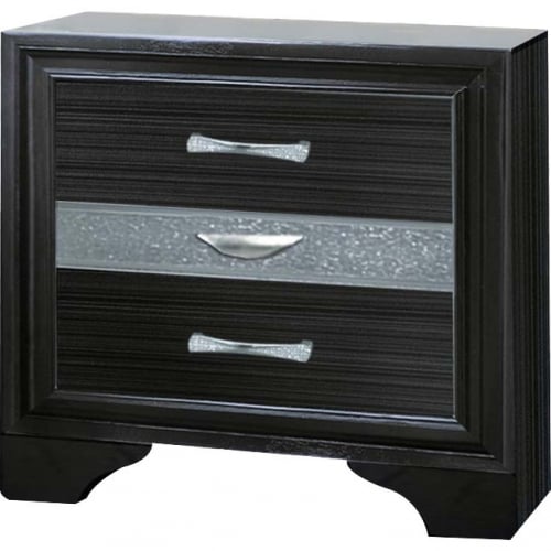 Naima Nightstand in Black