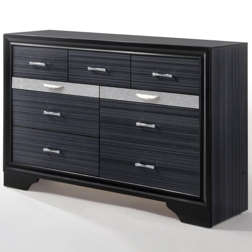 Naima Dresser in Black