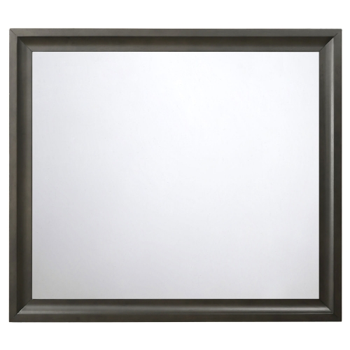 Soteris Mirror in Antique Gray