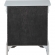 Louis Philippe III Nightstand in Platinum Finish