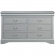 Louis Philippe III Dresser in Platinum Finish