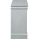 Louis Philippe III Dresser in Platinum Finish