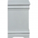 Louis Philippe Nightstand in Platinum Finish