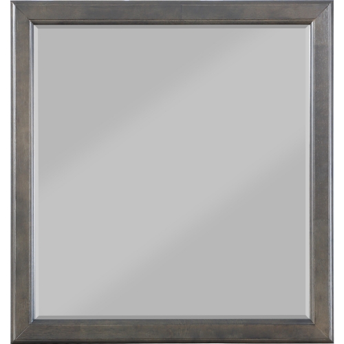 Louis Philippe Mirror in Dark Gray Finish