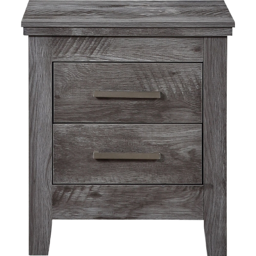 Vidalia Nightstand in Rustic Gray Oak