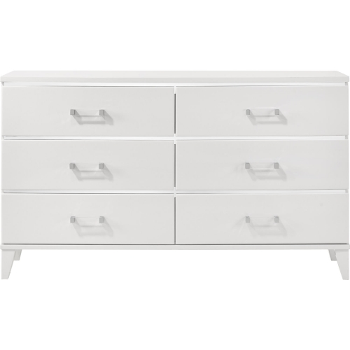 Chelsie Dresser in White Finish