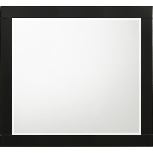 Chelsie Mirror in Black Finish