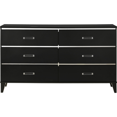 Chelsie Dresser in Black Finish