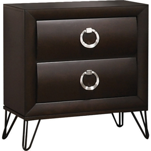 Tablita Nightstand in Dark Merlot