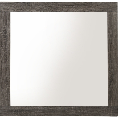 Avantika Mirror in Rustic Gray Oak