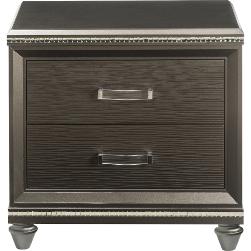 Sadie Nightstand in Dark Champagne