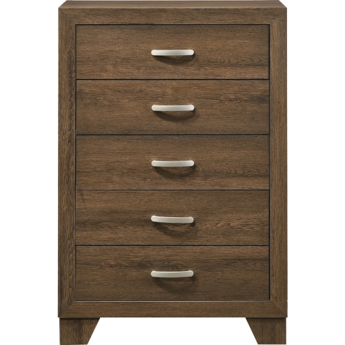 Miquell Chest in Oak Finish