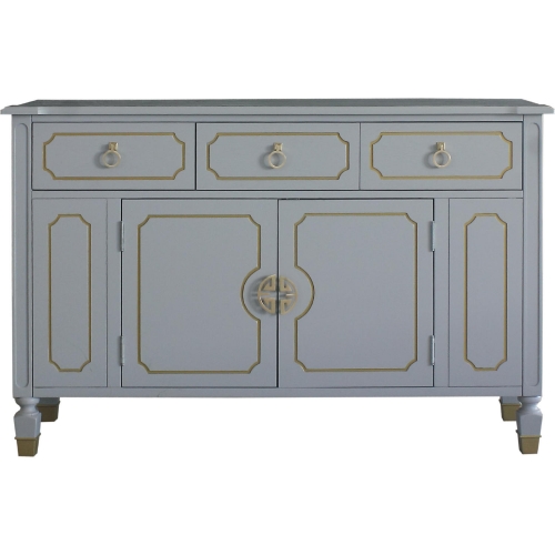 House Marchese Dresser in Pearl Gray Finish