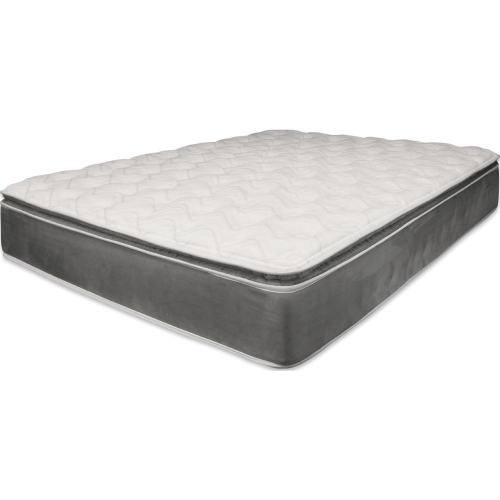 Jade California King Pillow Top Mattress in Gray