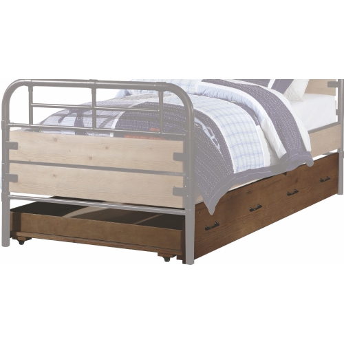 Adams Twin Trundle in Antique Oak