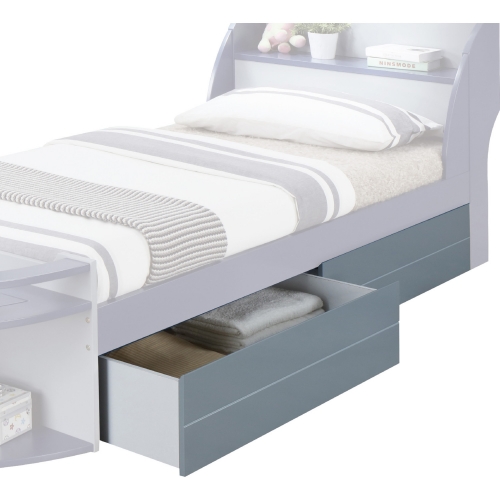 Neptune II Under Bed Drawers in Gray