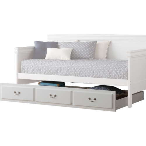 Bailee Twin Pull Out Trundle in White