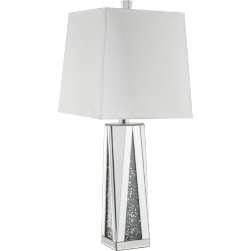 Noralie Table Lamp in Mirror & Faux Diamonds