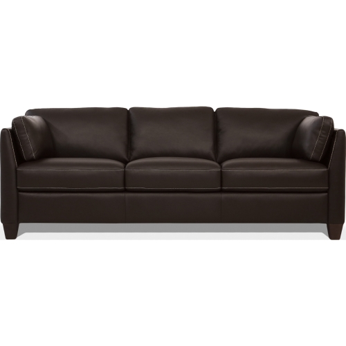 Matias Sofa in Chocolate Leather