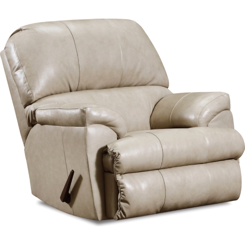 Phygia Recliner in Tan Top Grain Leather Match