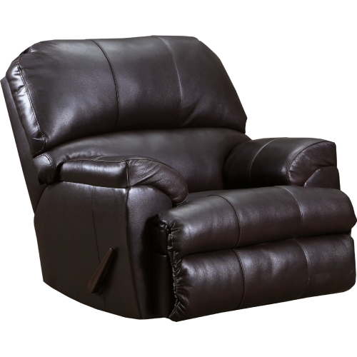 Phygia Recliner in Espresso Top Grain Leather Match