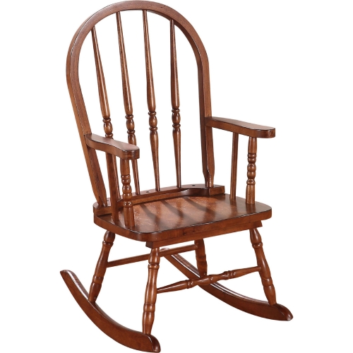 Kloris Youth Rocking Chair in Tobacco Wood