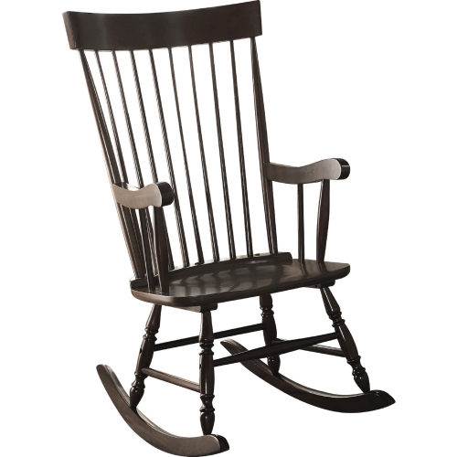 Arlo Rocking Chair in Black Wood