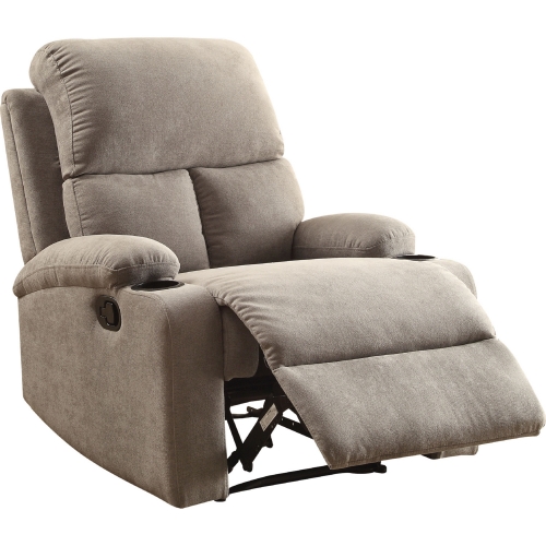 Rosia Recliner in Gray Linen