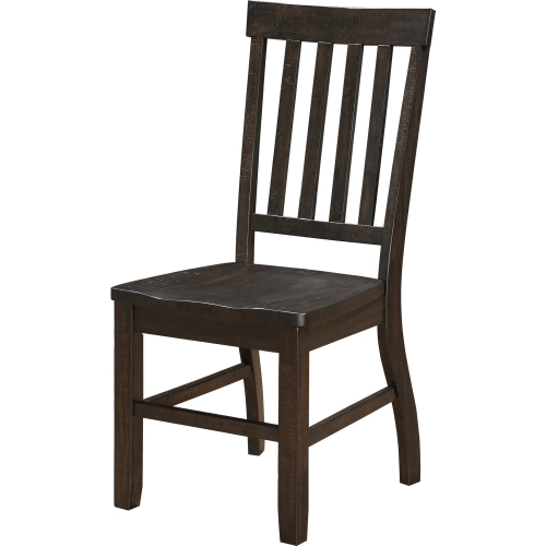 Maisha Dining Chair in Rustic Walnut (Set of 2)