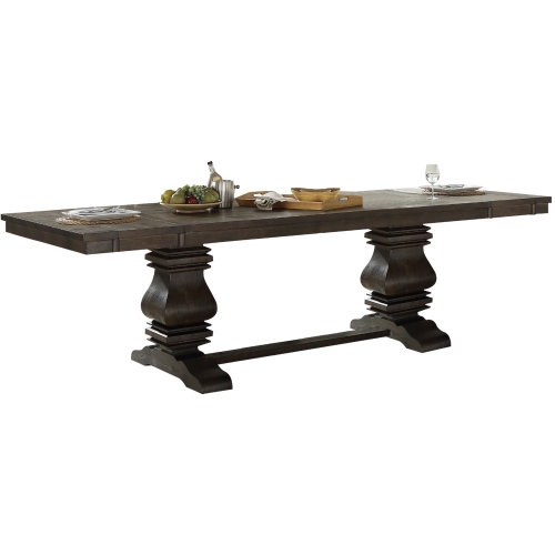 Jameson 84" Extention Dining Table in Espresso