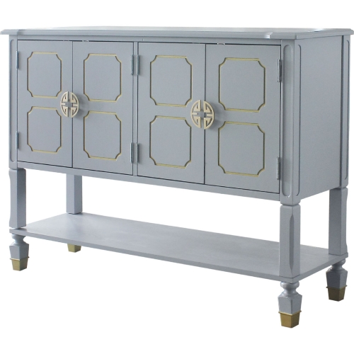 House Marchese Buffet Server in Pearl Gray Finish