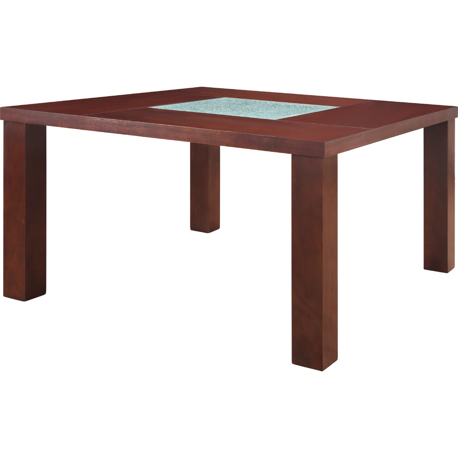Square espresso dining table discount