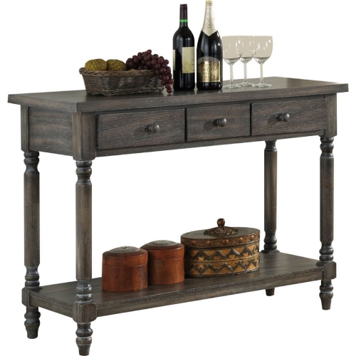 Wallace Server in Weathered Gray